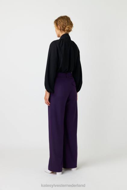 vrouwen morris broek Kate Sylvester kleding 8LB4O242 paars