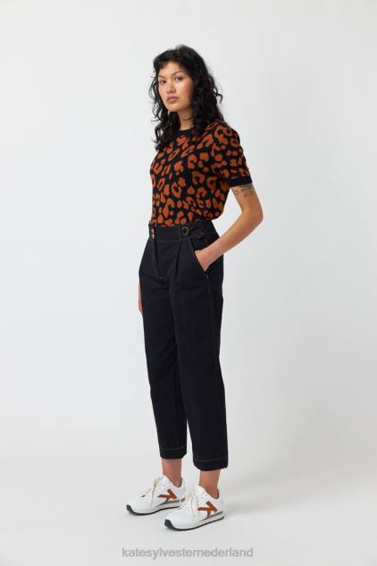 vrouwen praktische broek Kate Sylvester kleding 8LB4O253 zwart