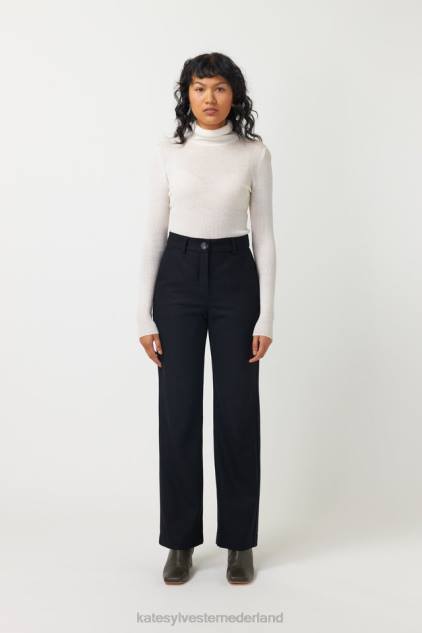 vrouwen Alice magere rib Kate Sylvester kleding 8LB4O24 ivoor