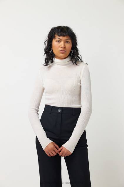 vrouwen Alice magere rib Kate Sylvester kleding 8LB4O24 ivoor