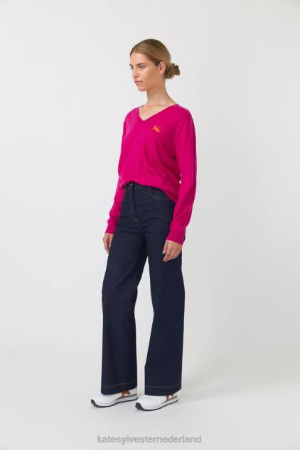 vrouwen oscar trui Kate Sylvester kleding 8LB4O287 fuchsia