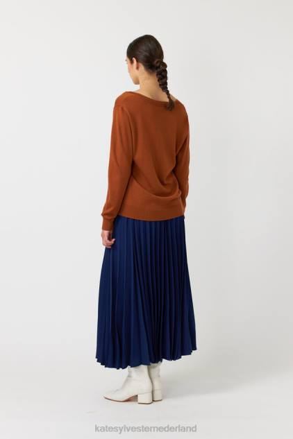 vrouwen oscar trui Kate Sylvester kleding 8LB4O288 tabak