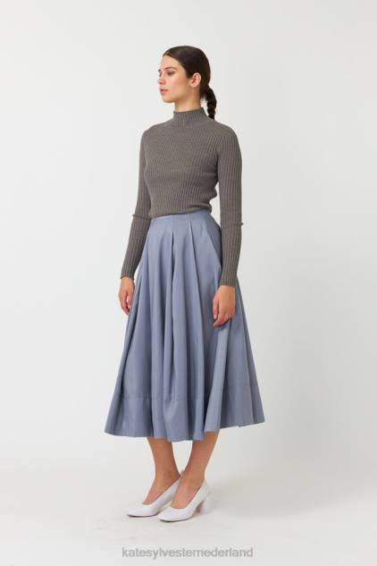 vrouwen zora magere rib Kate Sylvester kleding 8LB4O60 rook