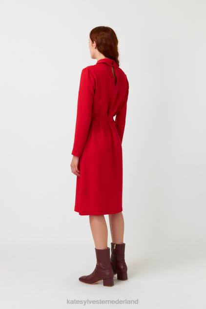 vrouwen Etienne jurk Kate Sylvester kleding 8LB4O104 rood