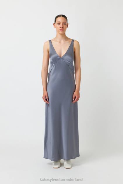 vrouwen Faye slipdress Kate Sylvester kleding 8LB4O97 leisteen