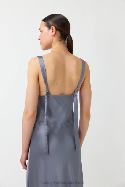 vrouwen Faye slipdress Kate Sylvester kleding 8LB4O97 leisteen