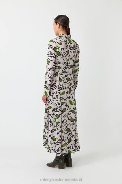 vrouwen Freya overhemdjurk Kate Sylvester kleding 8LB4O121 gras