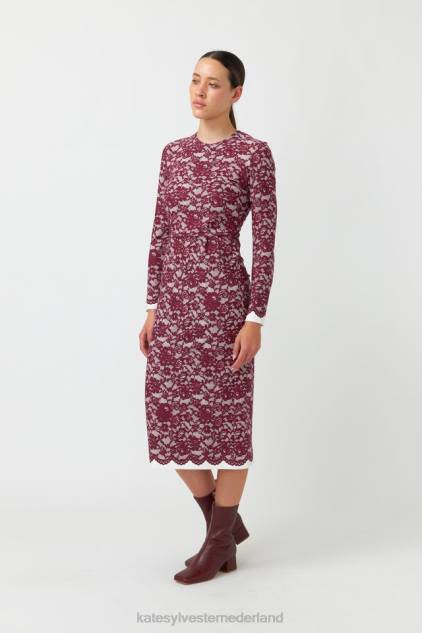 vrouwen Valencia jurk Kate Sylvester kleding 8LB4O84 pruim