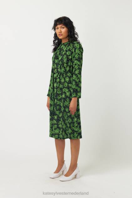 vrouwen Zia-shiftjurk Kate Sylvester kleding 8LB4O16 gras