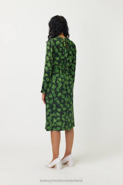 vrouwen Zia-shiftjurk Kate Sylvester kleding 8LB4O16 gras