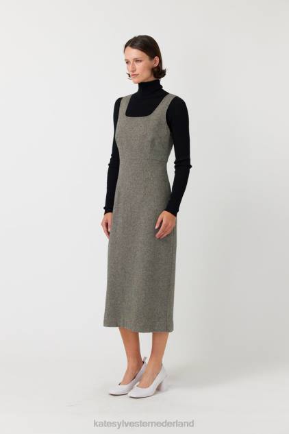 vrouwen antoinette jurk Kate Sylvester kleding 8LB4O109 tweed