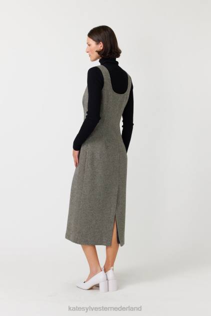 vrouwen antoinette jurk Kate Sylvester kleding 8LB4O109 tweed