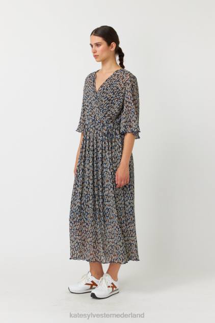vrouwen bloeiende jurk Kate Sylvester kleding 8LB4O140 ivoren bloemen
