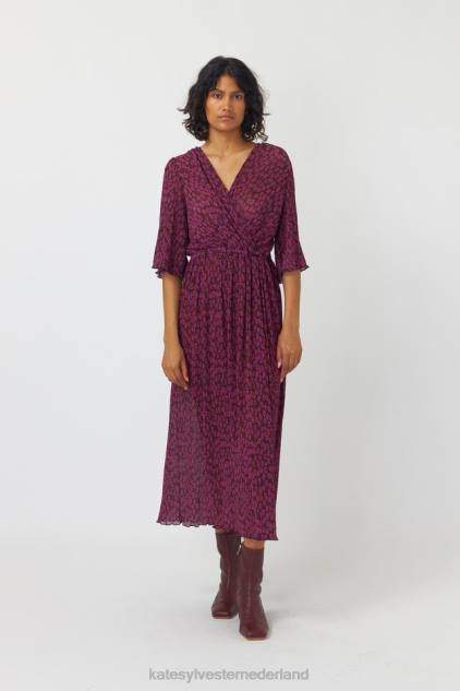vrouwen bloeiende jurk Kate Sylvester kleding 8LB4O153 bessen bloeien