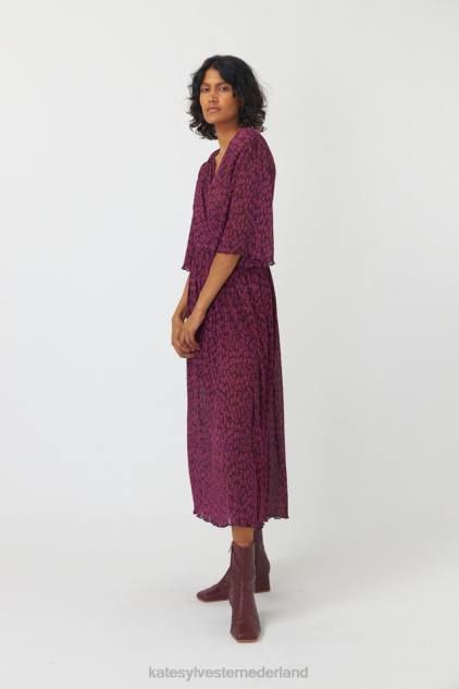 vrouwen bloeiende jurk Kate Sylvester kleding 8LB4O153 bessen bloeien