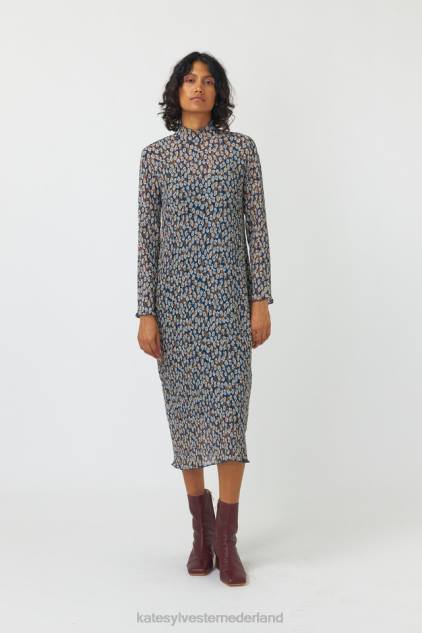 vrouwen bloeiende schede jurk Kate Sylvester kleding 8LB4O141 ivoren bloemen