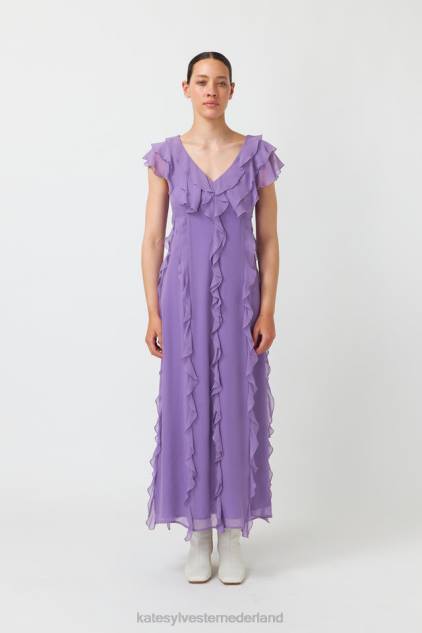 vrouwen brana maxi-jurk Kate Sylvester kleding 8LB4O115 lila