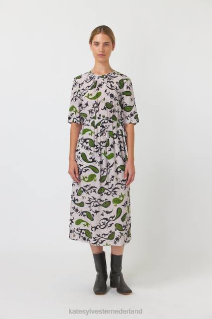 vrouwen camilla-jurk Kate Sylvester kleding 8LB4O122 gras