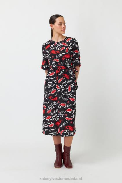 vrouwen camilla-jurk Kate Sylvester kleding 8LB4O128 roze