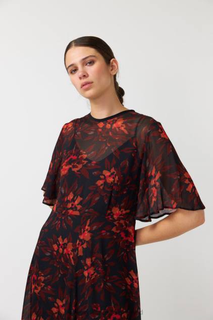 vrouwen desdemona jurk Kate Sylvester kleding 8LB4O105 vuur