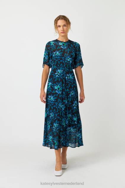 vrouwen desdemona jurk Kate Sylvester kleding 8LB4O107 water