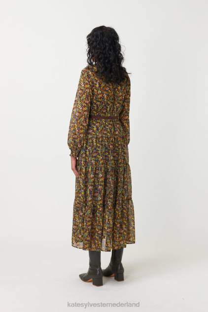vrouwen dimiteit jurk Kate Sylvester kleding 8LB4O65 olijf