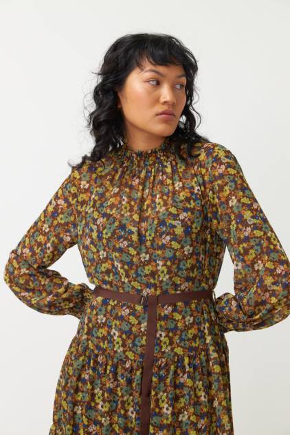 vrouwen dimiteit jurk Kate Sylvester kleding 8LB4O65 olijf