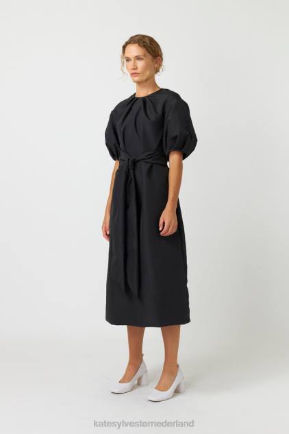 vrouwen ginny jurk Kate Sylvester kleding 8LB4O94 zwart