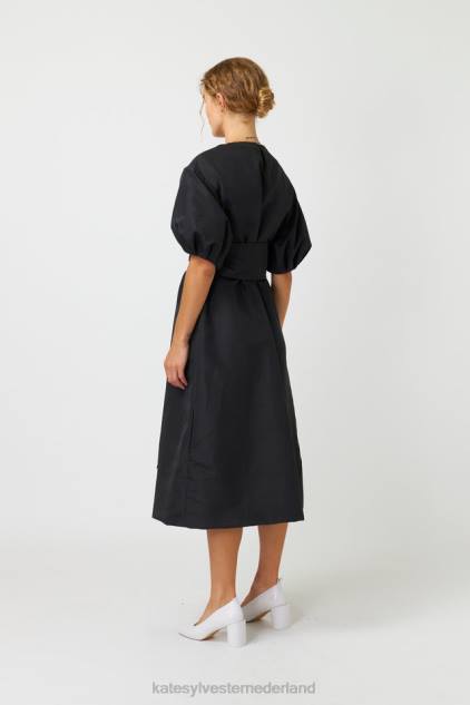 vrouwen ginny jurk Kate Sylvester kleding 8LB4O94 zwart