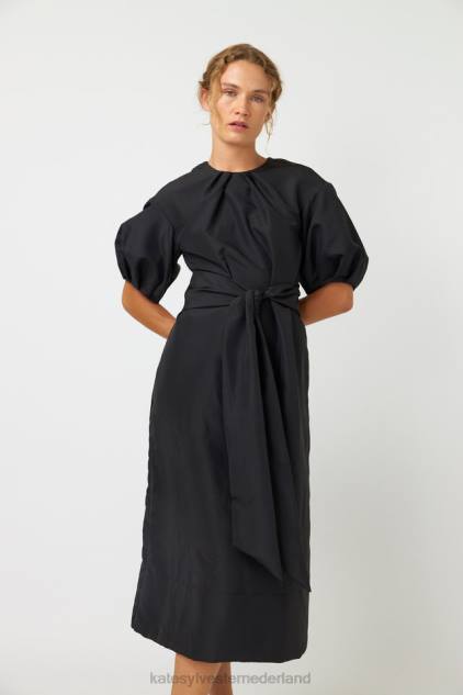 vrouwen ginny jurk Kate Sylvester kleding 8LB4O94 zwart