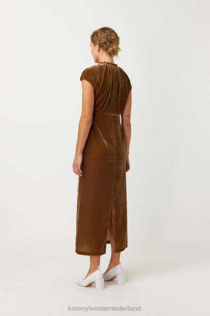 vrouwen heda jurk Kate Sylvester kleding 8LB4O50 goud