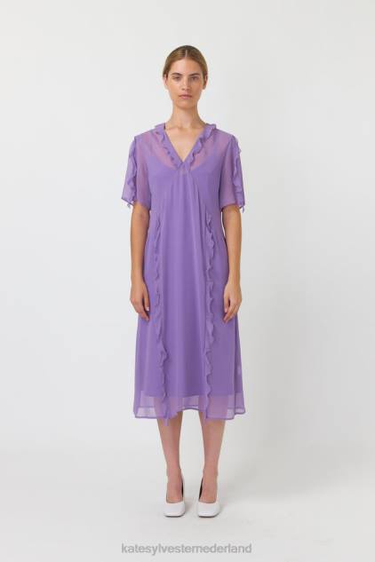 vrouwen isadora-jurk Kate Sylvester kleding 8LB4O116 lila