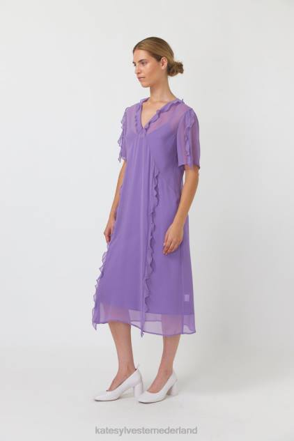 vrouwen isadora-jurk Kate Sylvester kleding 8LB4O116 lila