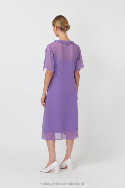 vrouwen isadora-jurk Kate Sylvester kleding 8LB4O116 lila