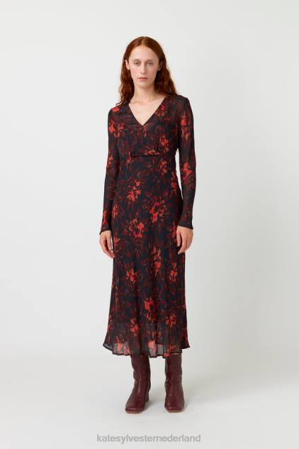 vrouwen juliette jurk Kate Sylvester kleding 8LB4O106 vuur
