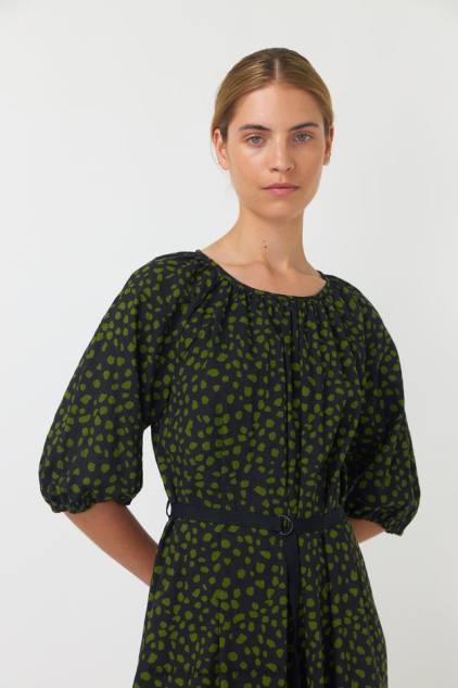 vrouwen kiezelstenen kieljurk Kate Sylvester kleding 8LB4O133 zwart