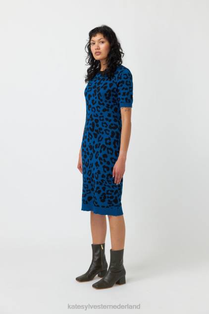 vrouwen luipaard jurk Kate Sylvester kleding 8LB4O137 marien