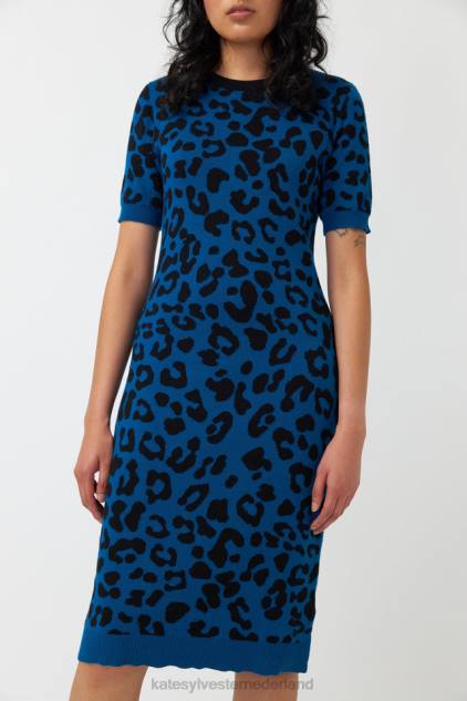 vrouwen luipaard jurk Kate Sylvester kleding 8LB4O137 marien