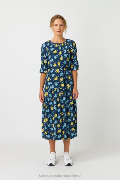 vrouwen magnolia-jurk Kate Sylvester kleding 8LB4O98 inkt
