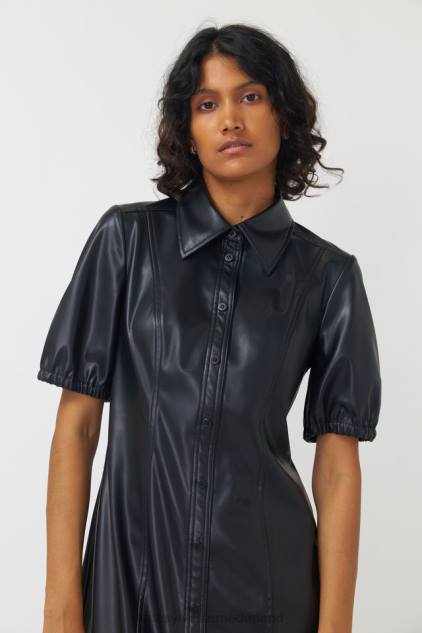 vrouwen olijfkleurige overhemdjurk Kate Sylvester kleding 8LB4O124 zwart