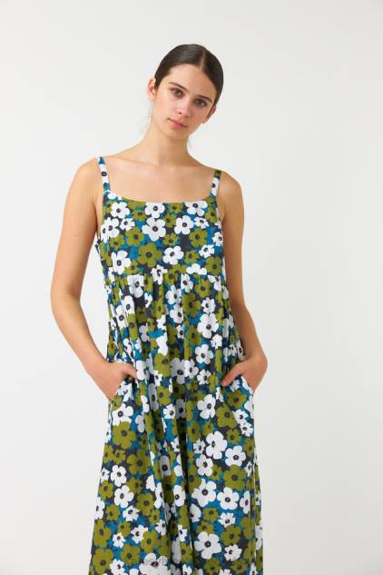 vrouwen pop zonnejurk Kate Sylvester kleding 8LB4O135 ivoor olijf