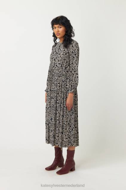 vrouwen roze jurk Kate Sylvester kleding 8LB4O1 ivoor