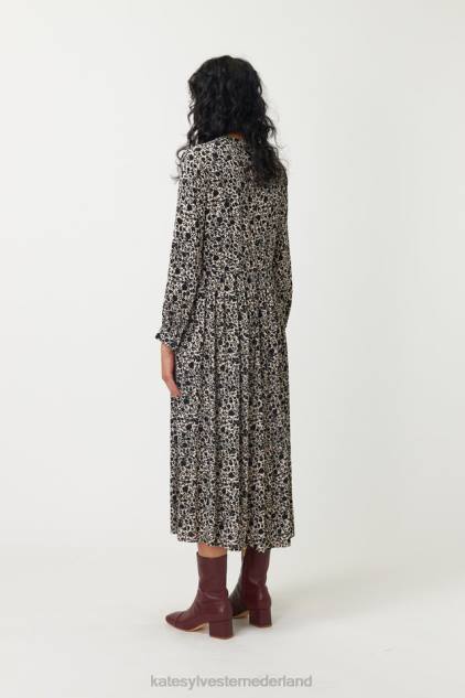 vrouwen roze jurk Kate Sylvester kleding 8LB4O1 ivoor