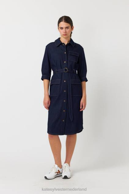 vrouwen spijkerjurk Kate Sylvester kleding 8LB4O129 indigo