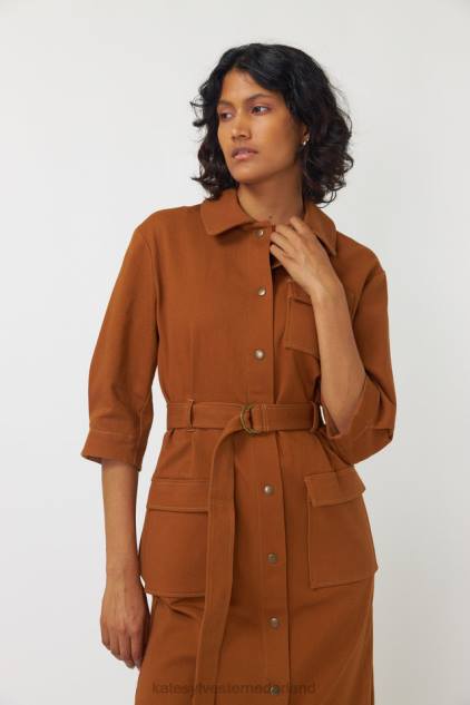 vrouwen spijkerjurk Kate Sylvester kleding 8LB4O148 whisky