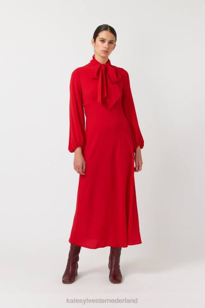 vrouwen suska jurk Kate Sylvester kleding 8LB4O103 rood