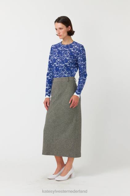 vrouwen Olympische rok Kate Sylvester kleding 8LB4O295 tweed