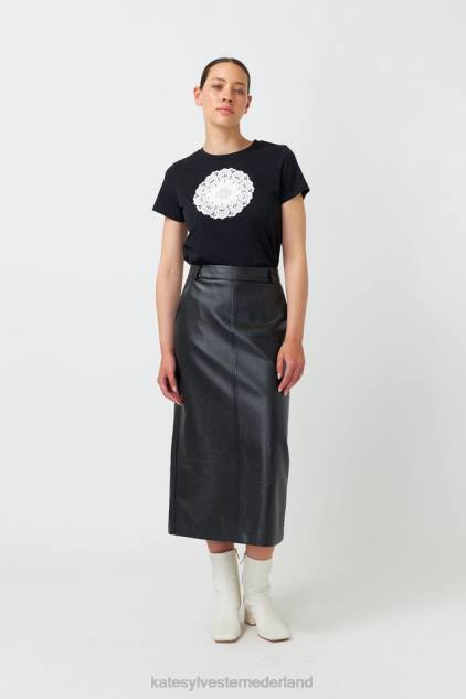 vrouwen Winnie rok Kate Sylvester kleding 8LB4O20 zwart