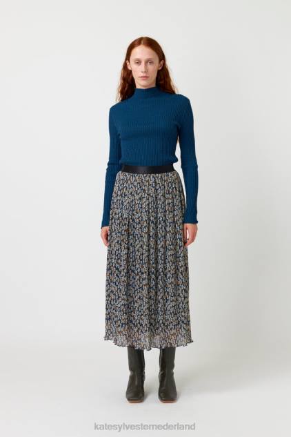 vrouwen bloeiende rok Kate Sylvester kleding 8LB4O297 ivoren bloemen