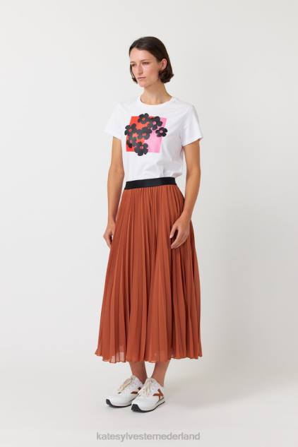 vrouwen golvende rok Kate Sylvester kleding 8LB4O301 kruid
